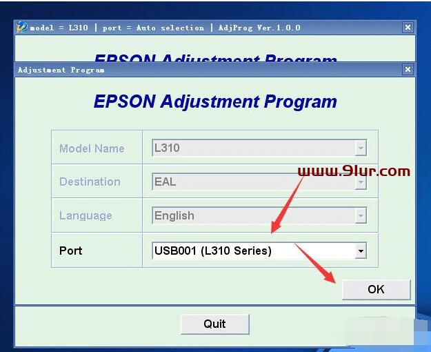 爱普生打印机清零#爱普生L565打印机废墨垫清零